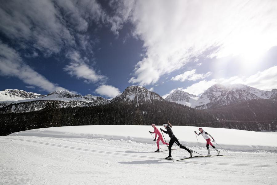 Cross-country skiing in Val di Fassa - Alpen Family Hotel Someda